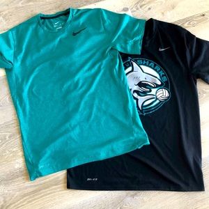 NIKE dri-fit mens t shirts